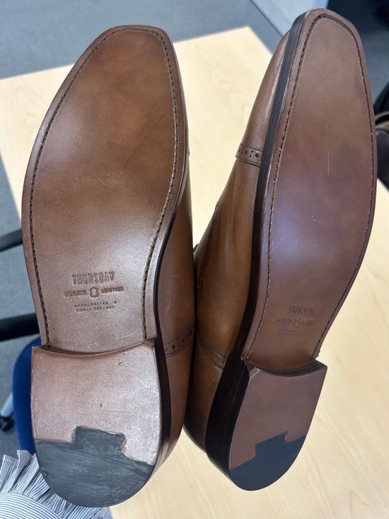 NEW Thursday Boot Company Men\'s Brown Cap-Toe Oxford Shoes main image 4